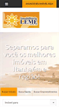 Mobile Screenshot of imobiliarialeme.com.br